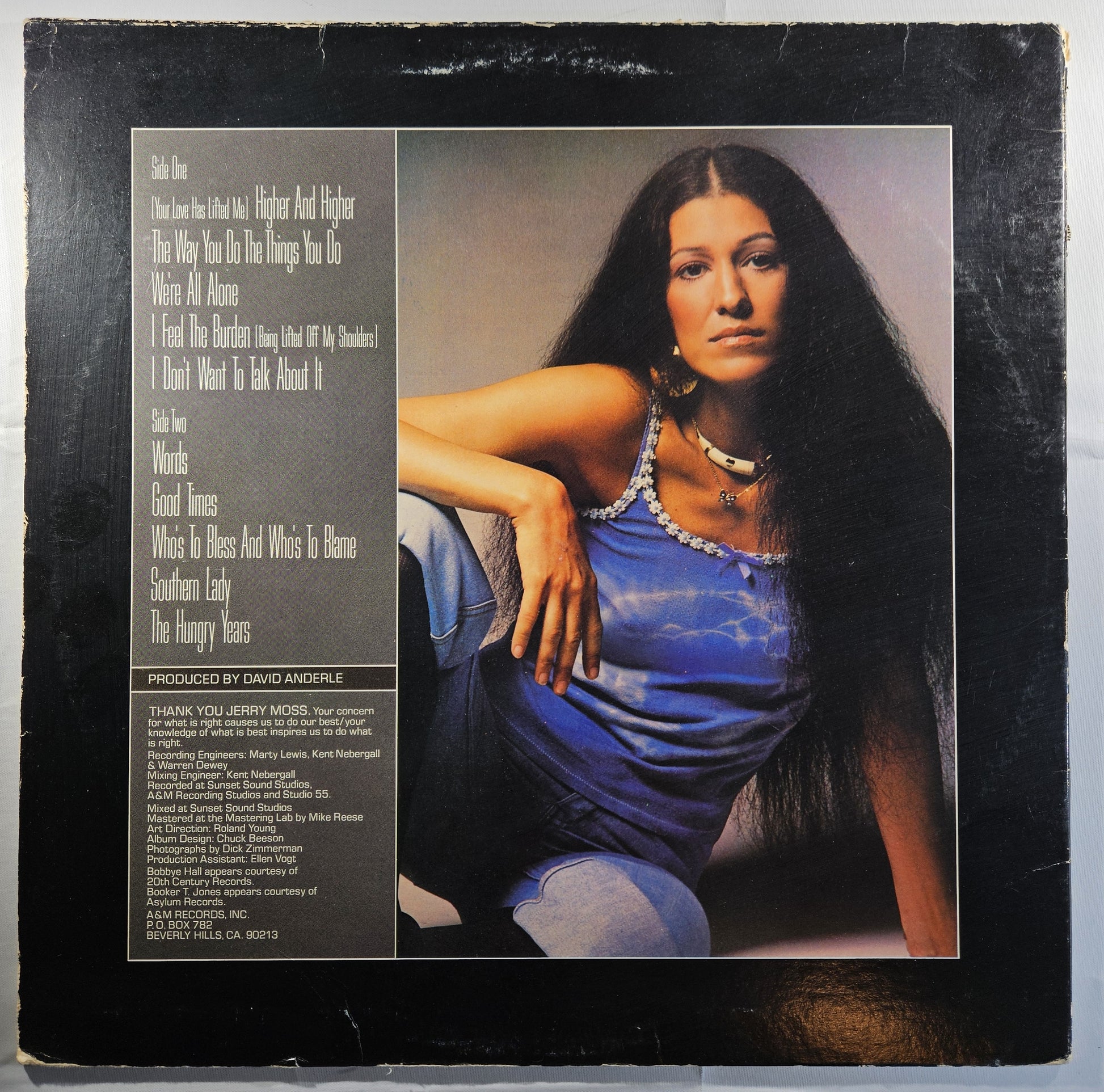 Rita Coolidge - Anytime...Anywhere [1977 Monarch Press] [Used Vinyl Record LP]