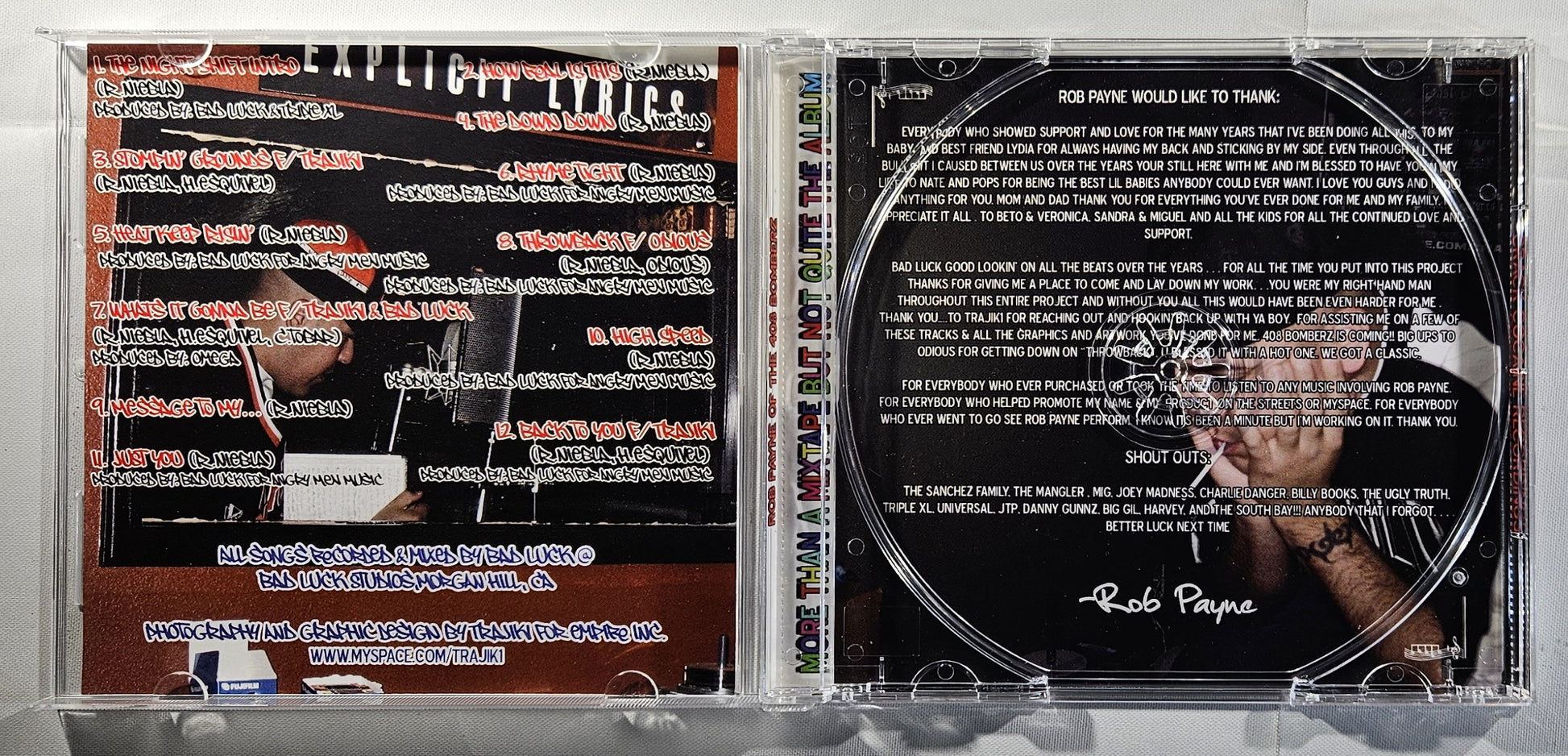 Rob Payne - The Night Shift [2008 Used CD]