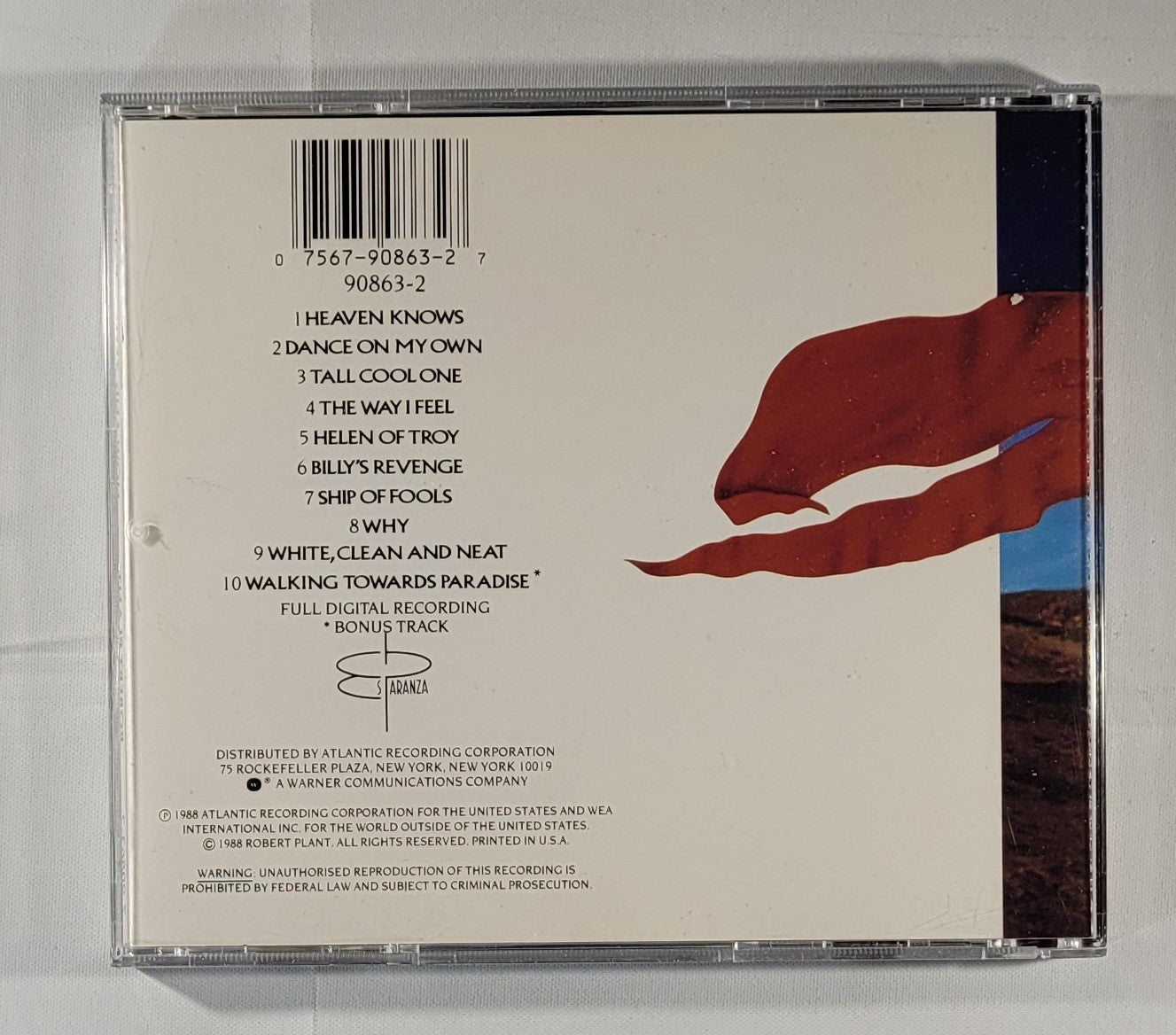 Robert Plant - Now and Zen [1988 Specialty Pressing] [Used CD] [B]