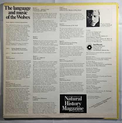 Robert Redford - The Language and Music of the Wolves [1971 Used Vinyl Record LP] [B]