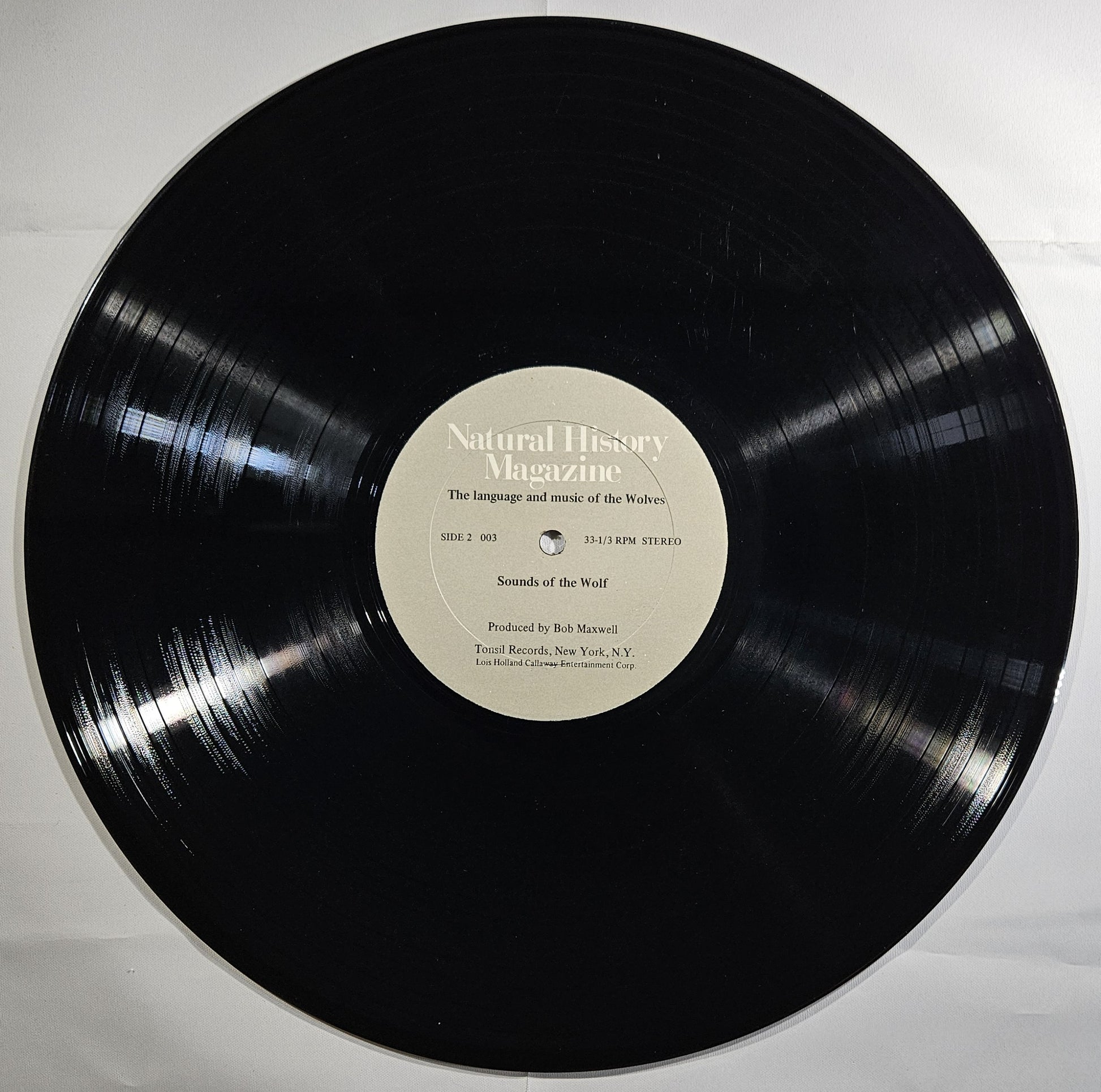 Robert Redford - The Language and Music of the Wolves [1971 Used Vinyl Record LP] [B]