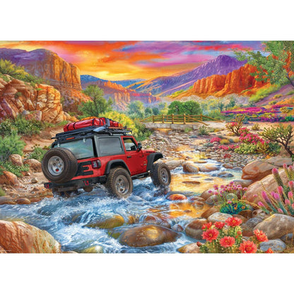 Rocky Ride Jeep 1000 Piece Jigsaw Puzzle Eurographics
