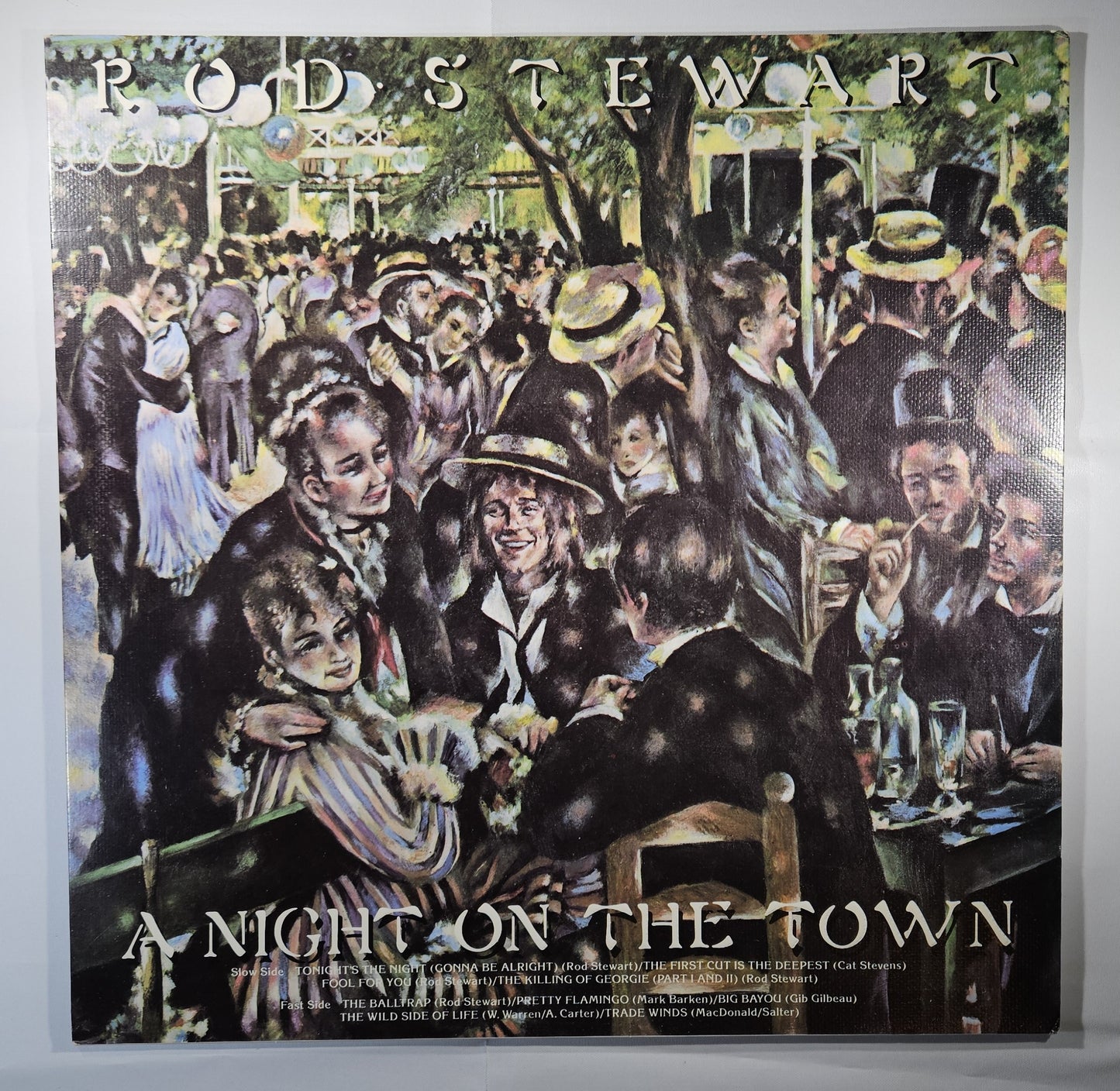 Rod Stewart - A Night on the Town [1977 Reissue] [Used Vinyl Record LP] [C]