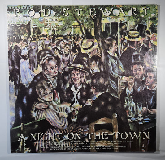 Rod Stewart - A Night on the Town [1977 Reissue] [Used Vinyl Record LP] [C]