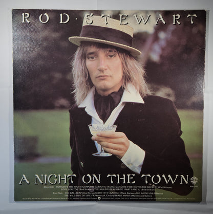 Rod Stewart - A Night on the Town [1977 Reissue] [Used Vinyl Record LP] [C]