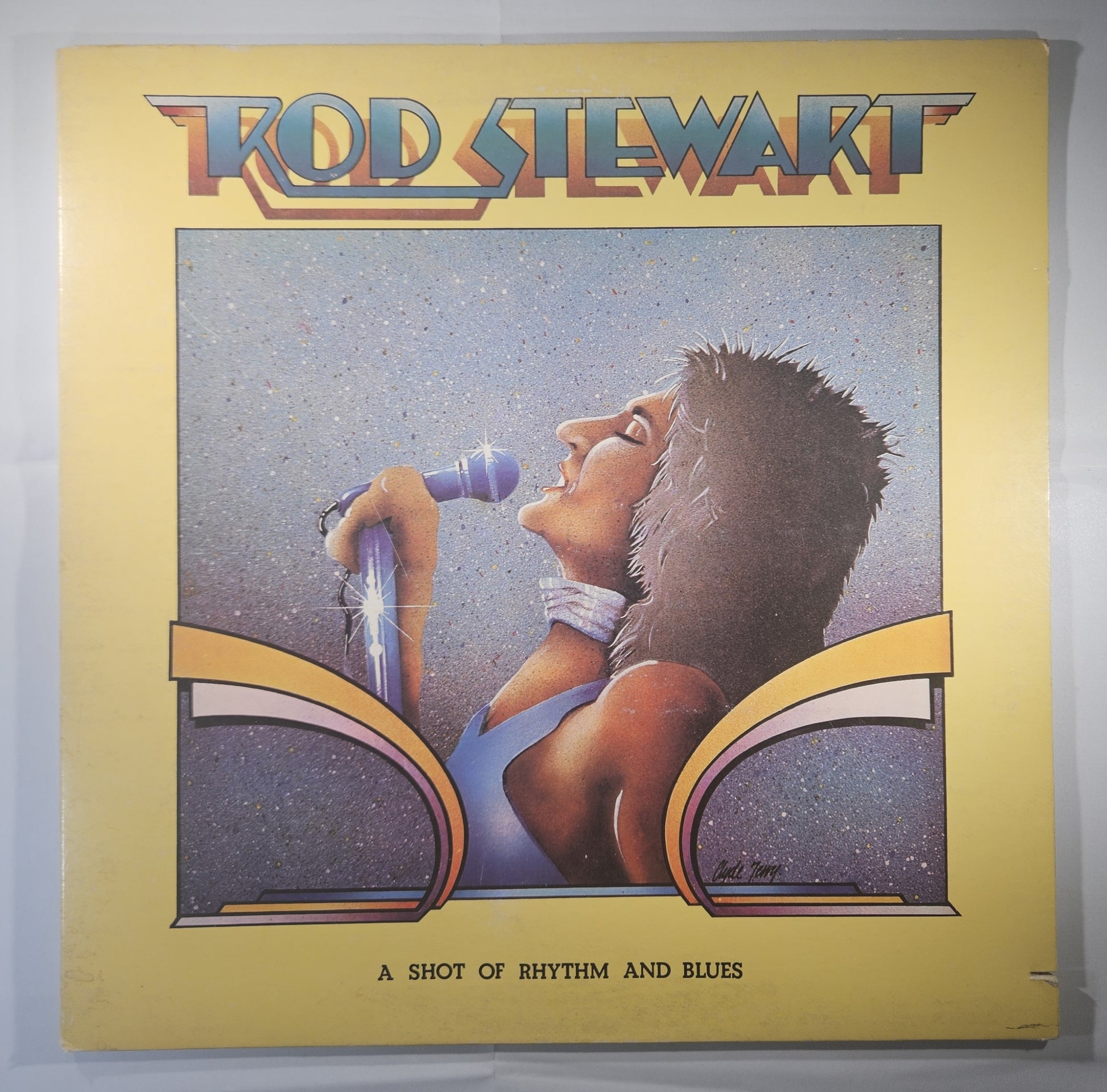 Rod Stewart - A Shot of Rhythm and Blues [1976 Compilation] [Used Vinyl Record LP]