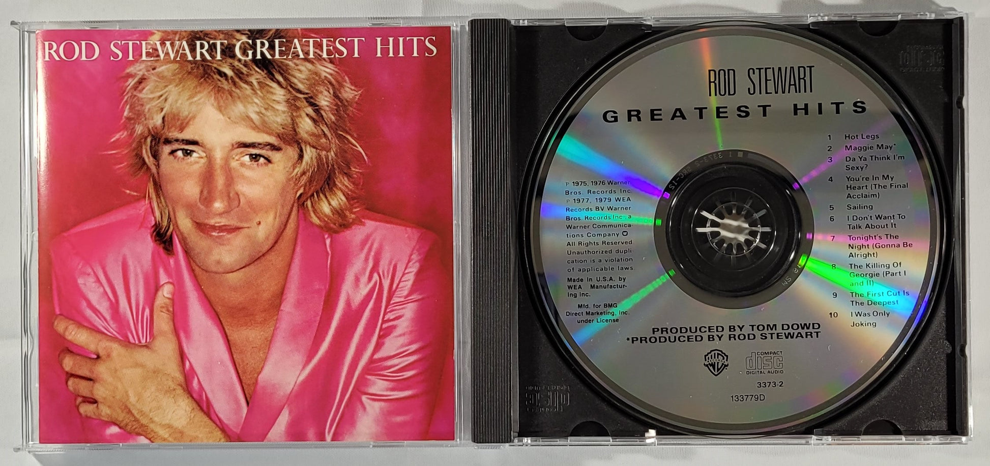 Rod Stewart - Greatest Hits [1990 Reissue Club Edition] [Used CD] [B]