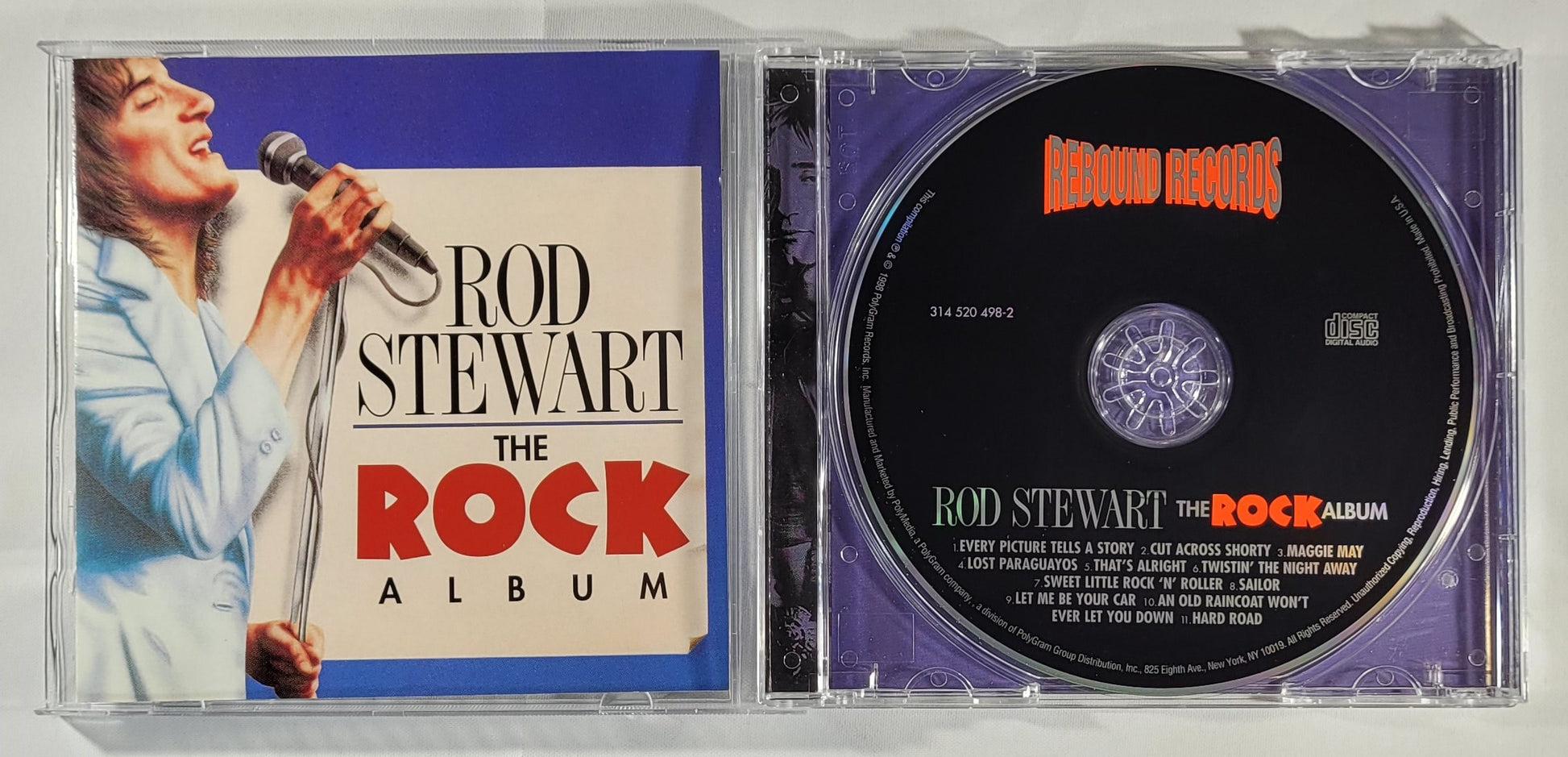 Rod Stewart - The Rock Album [1998 Compilation] [Used CD]