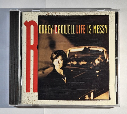 Rodney Crowell - Life Is Messy [1992 Pitman Pressing] [Used CD]