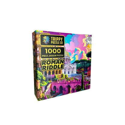 Roman Riddle 1000 Piece Jigsaw Puzzle Trippy