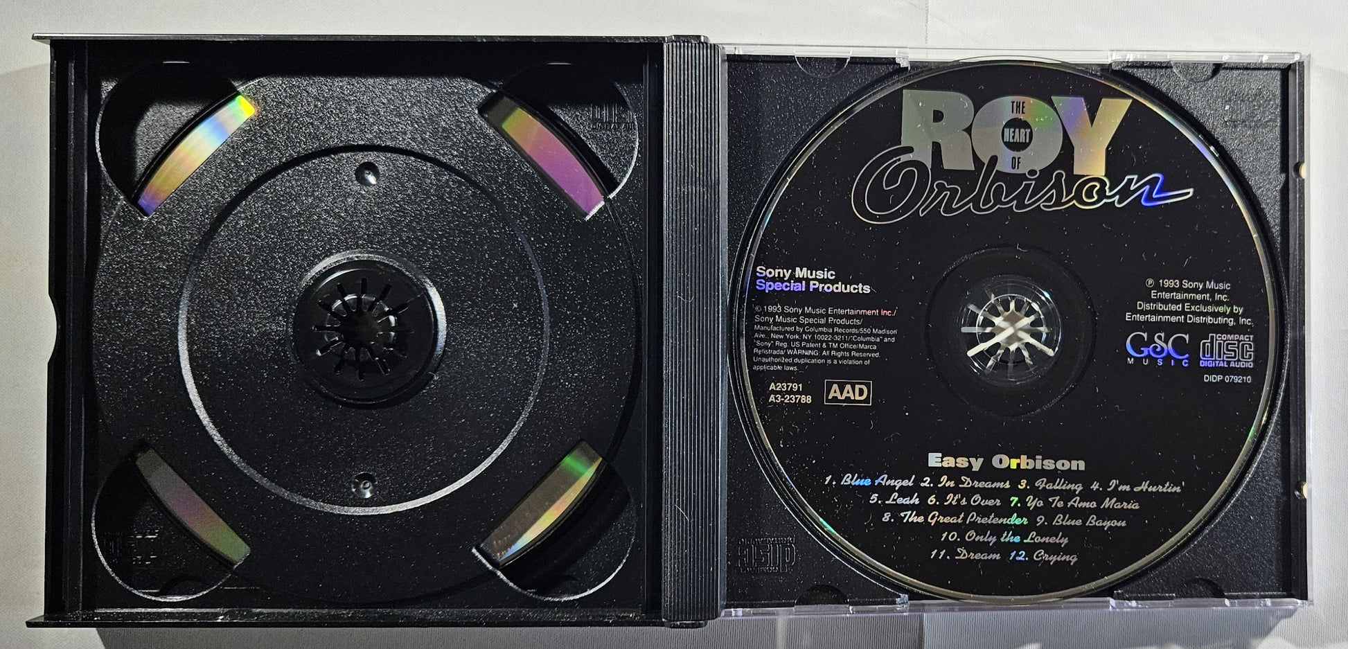 Roy Orbison - The Heart Of [1993 Compilation] [Used Triple CD]