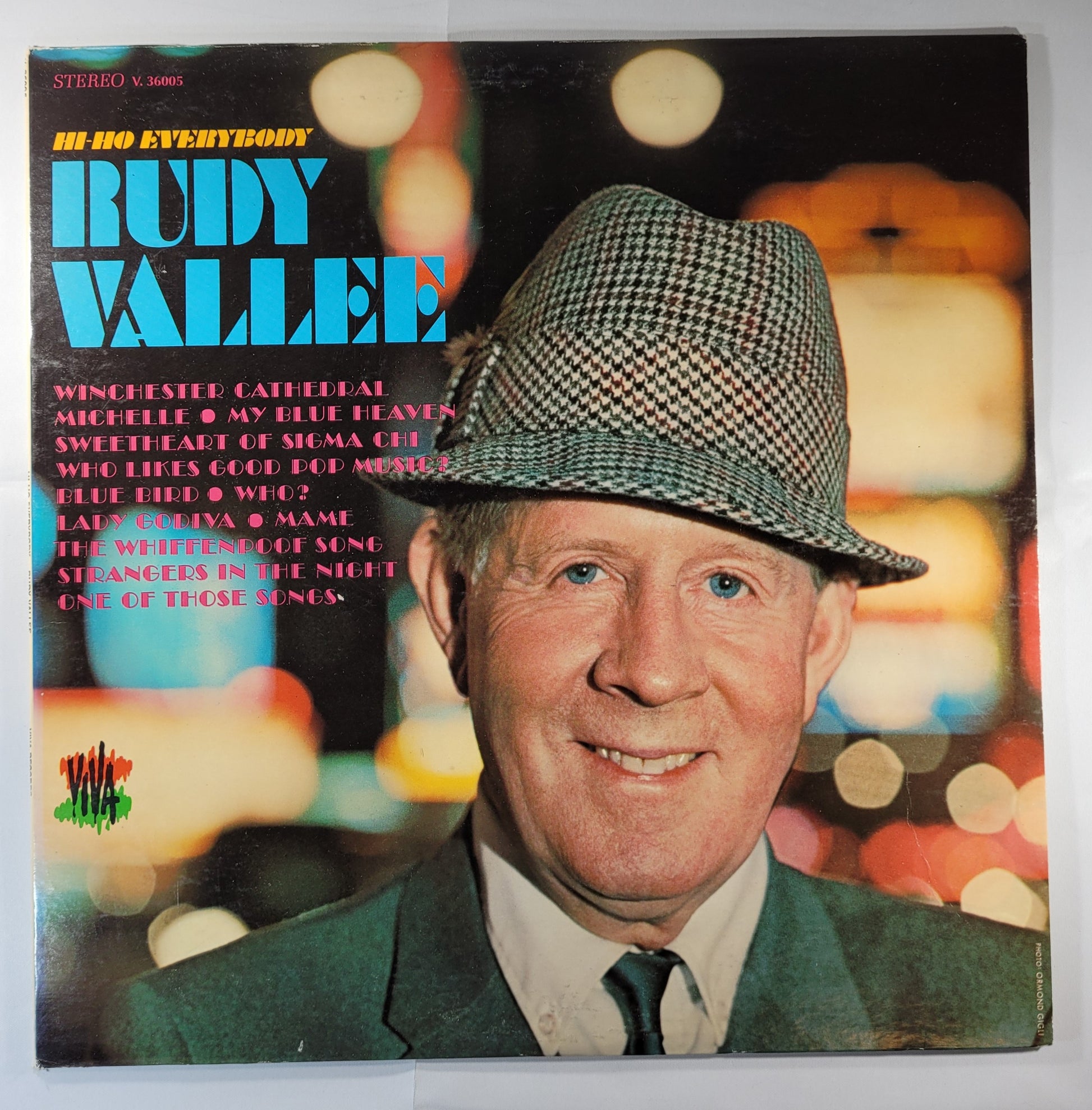 Rudy Vallee - Hi-Ho Everybody [1966 Used Vinyl Record LP]