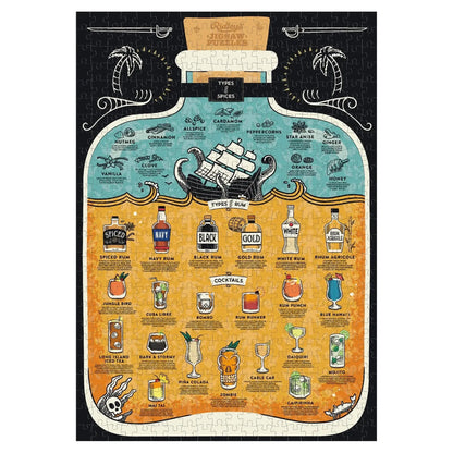 Rum Lover's 500 Piece Jigsaw Puzzle Ridley