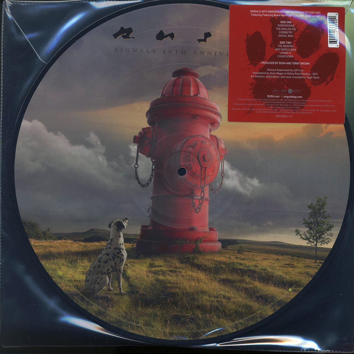 Rush - Signals [2023 40th Anniversary Limited Reissue Remastered Picture] [New Vinyl Record LP]