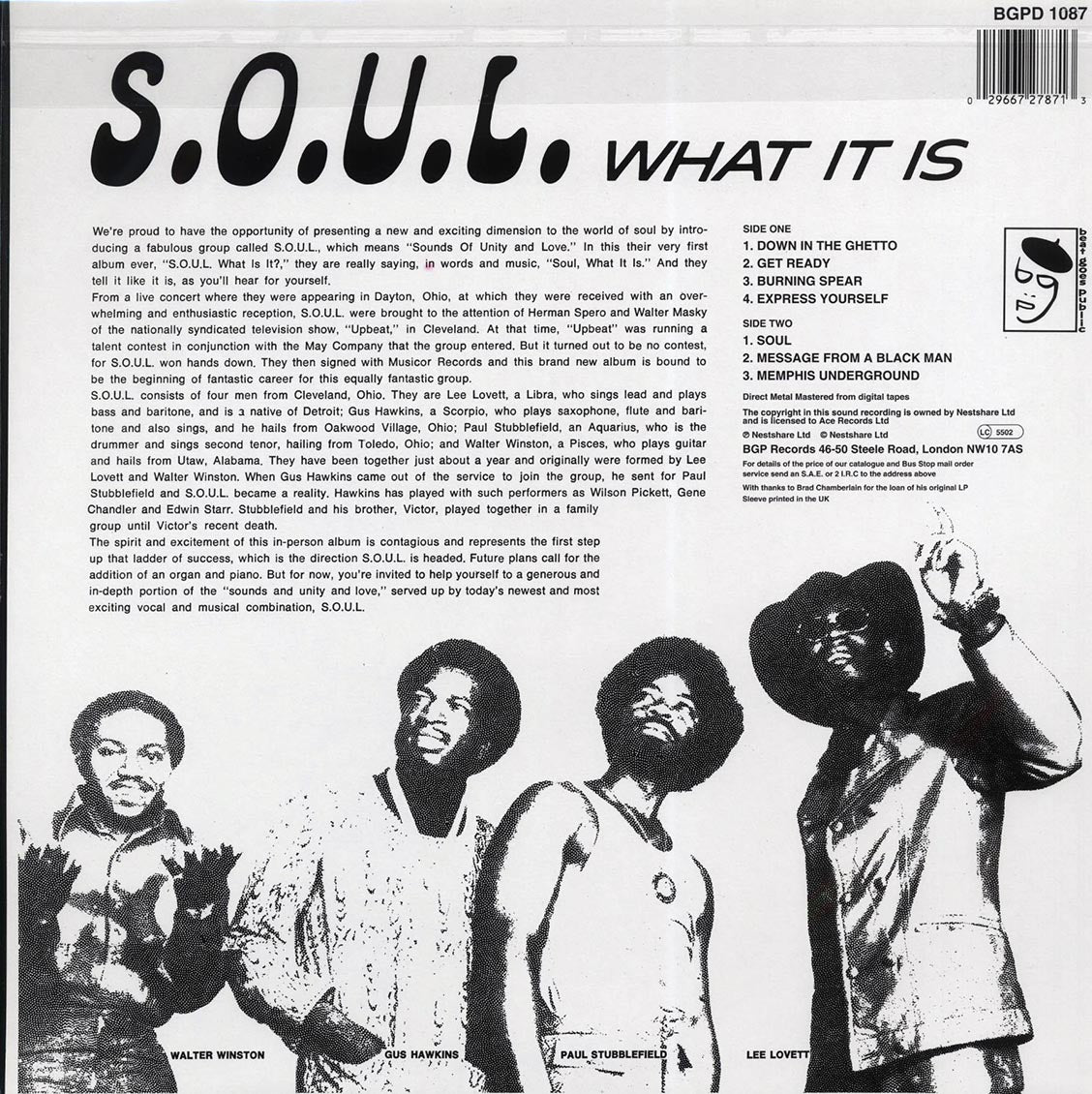 S.O.U.L. - What Is It [1994 Reissue] [New Vinyl Record LP]