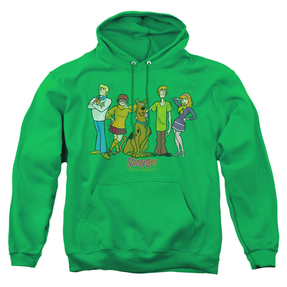 Scooby Doo Scooby Gang Mens Hoodie Kelly Green Officially Licensed