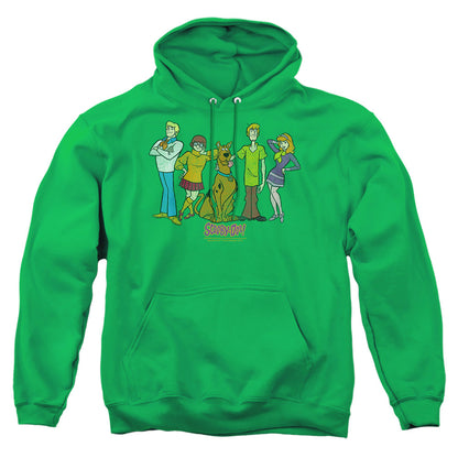Scooby Doo Scooby Gang Mens Hoodie Kelly Green Officially Licensed