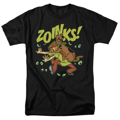 Scooby Doo Zoinks Mens T Shirt Navy Officially Licensed