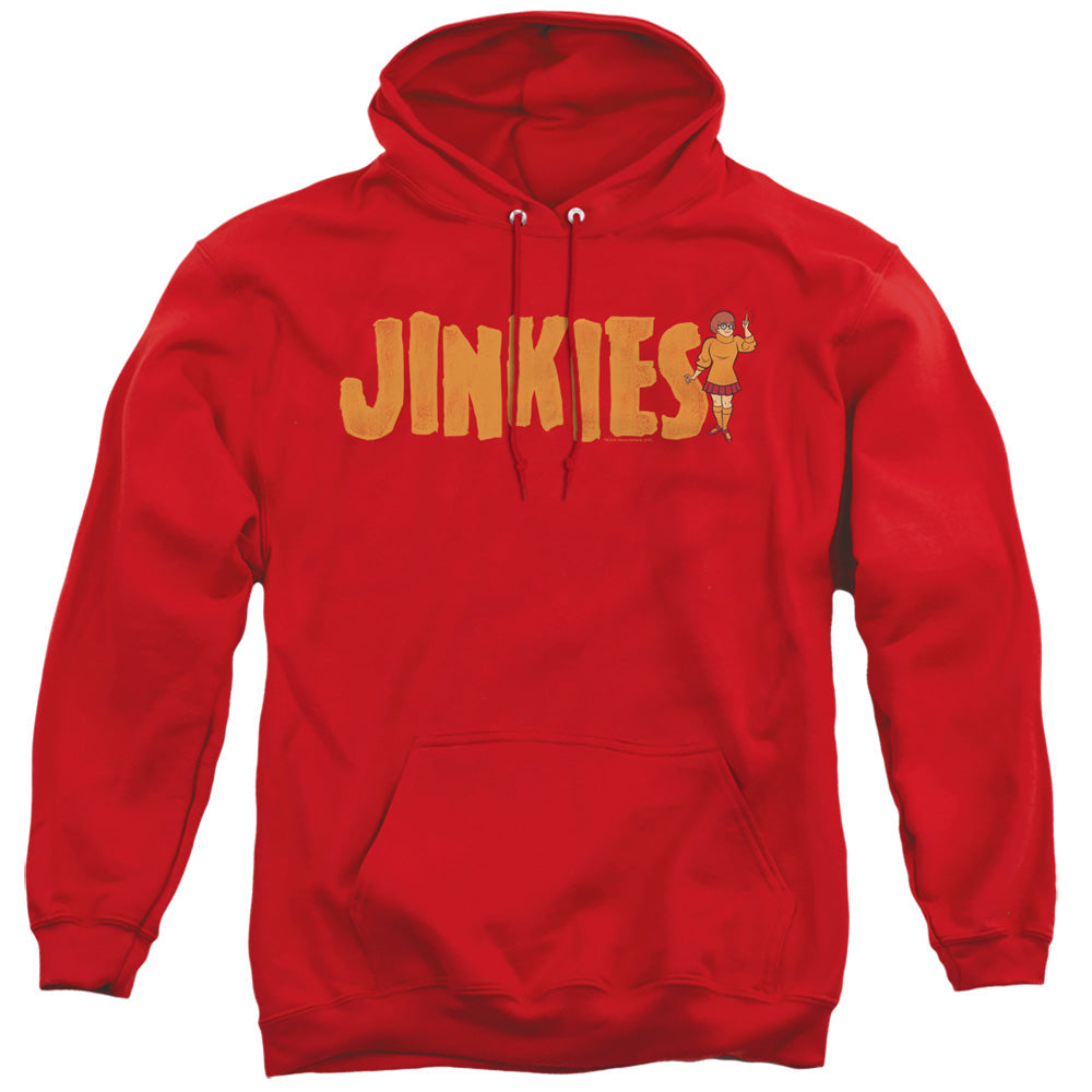 Scooby Doo Jinkies Mens Hoodie Red Officially Licensed