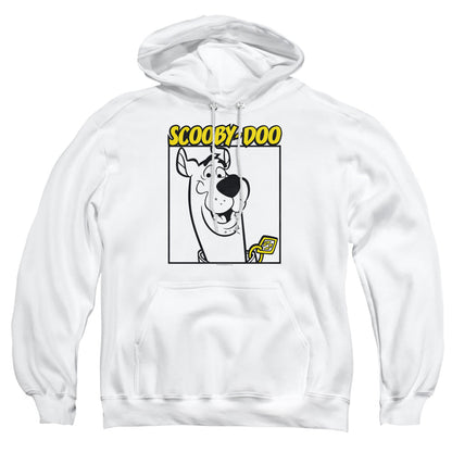 Scooby Doo Scooby Square Mens Hoodie White Officially Licensed