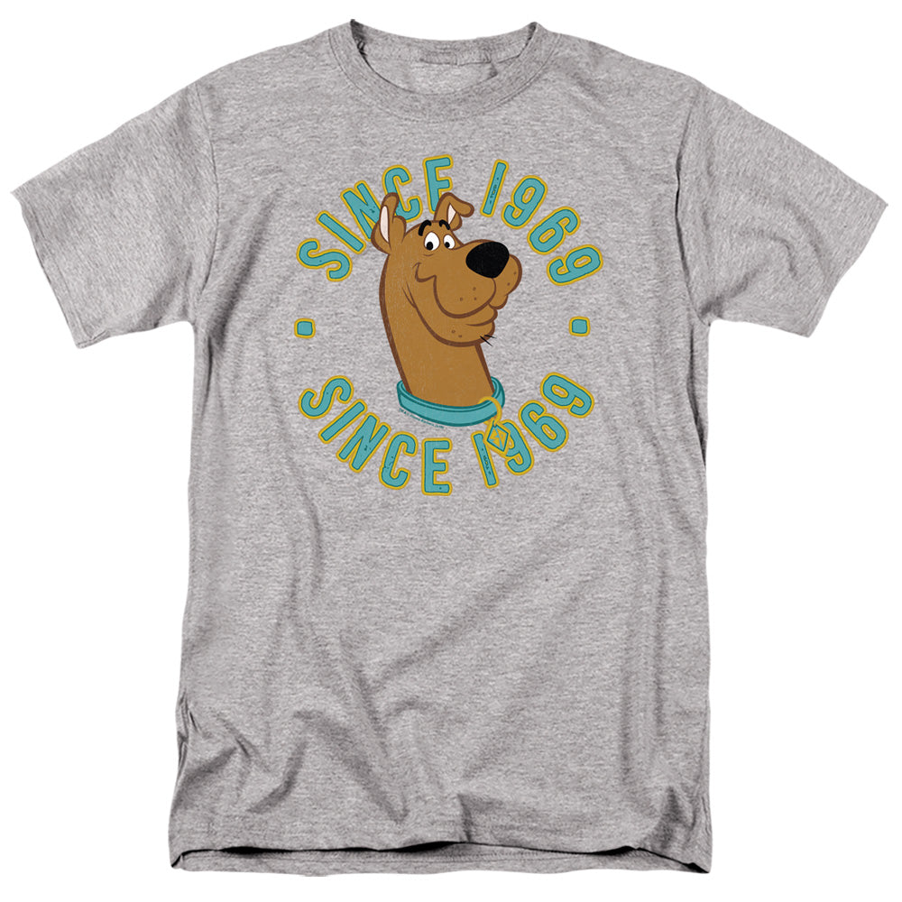 Scooby Doo Scooby 1969 Mens T Shirt Athletic Heather Officially Licensed