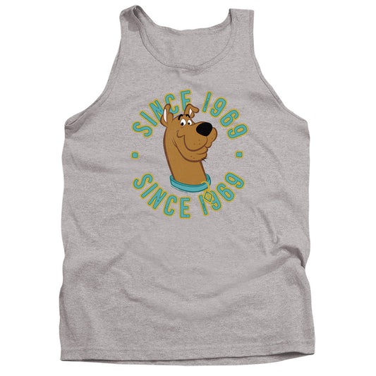 Scooby Doo Scooby 1969 Mens Tank Top Shirt Athletic Heather Officially Licensed