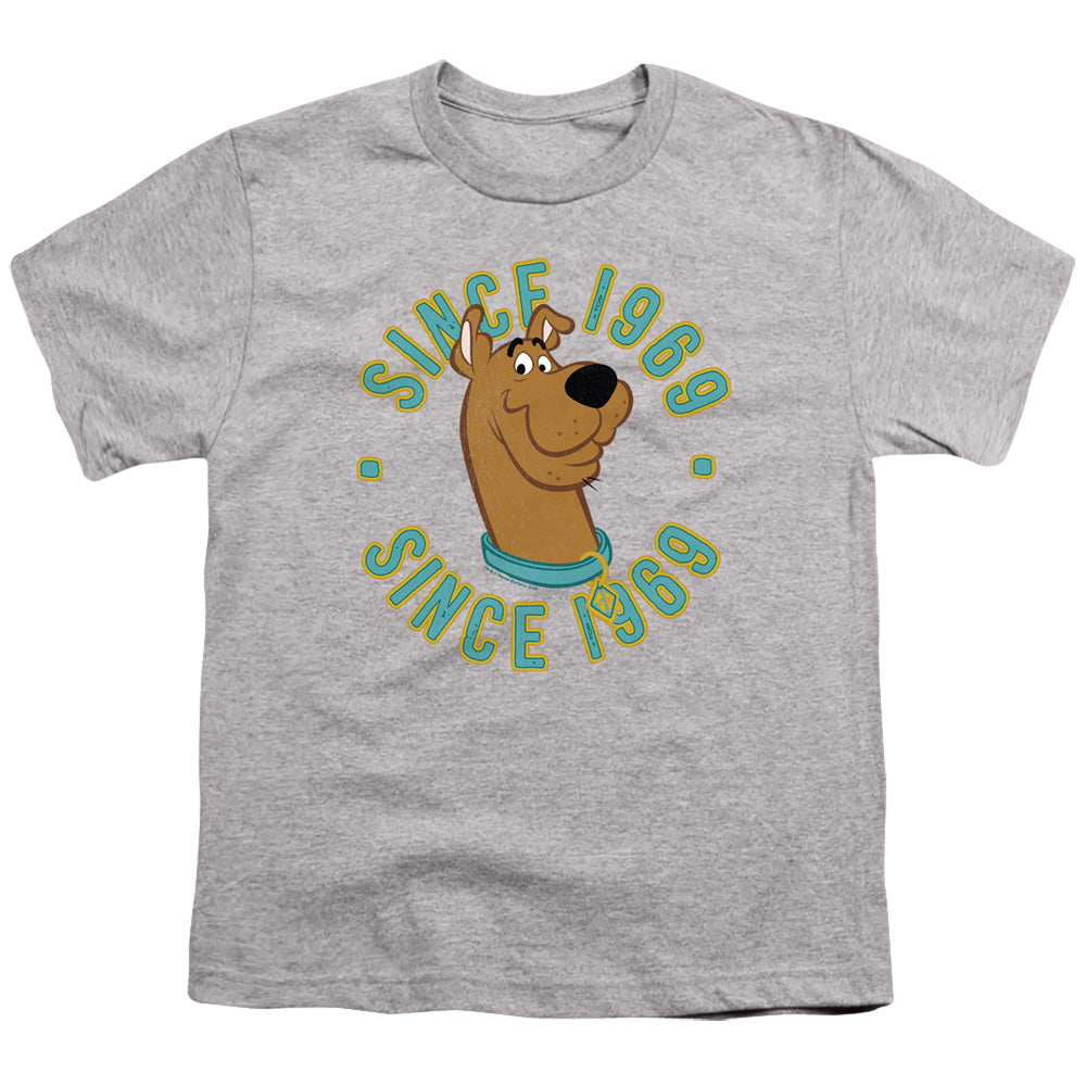 Scooby Doo Scooby 1969 Kids Youth T Shirt Athletic Heather Officially Licensed