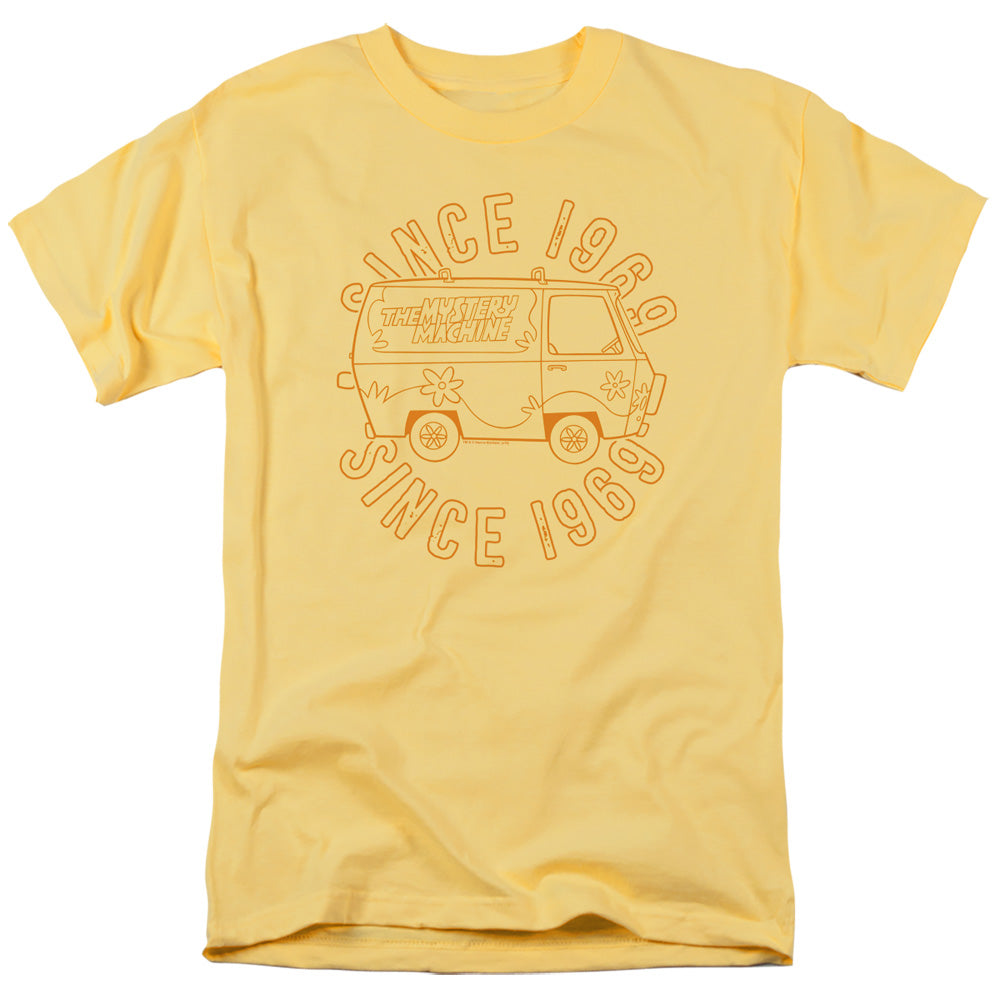 Scooby Doo Mystery Machine Mens T Shirt Banana Officially Licensed