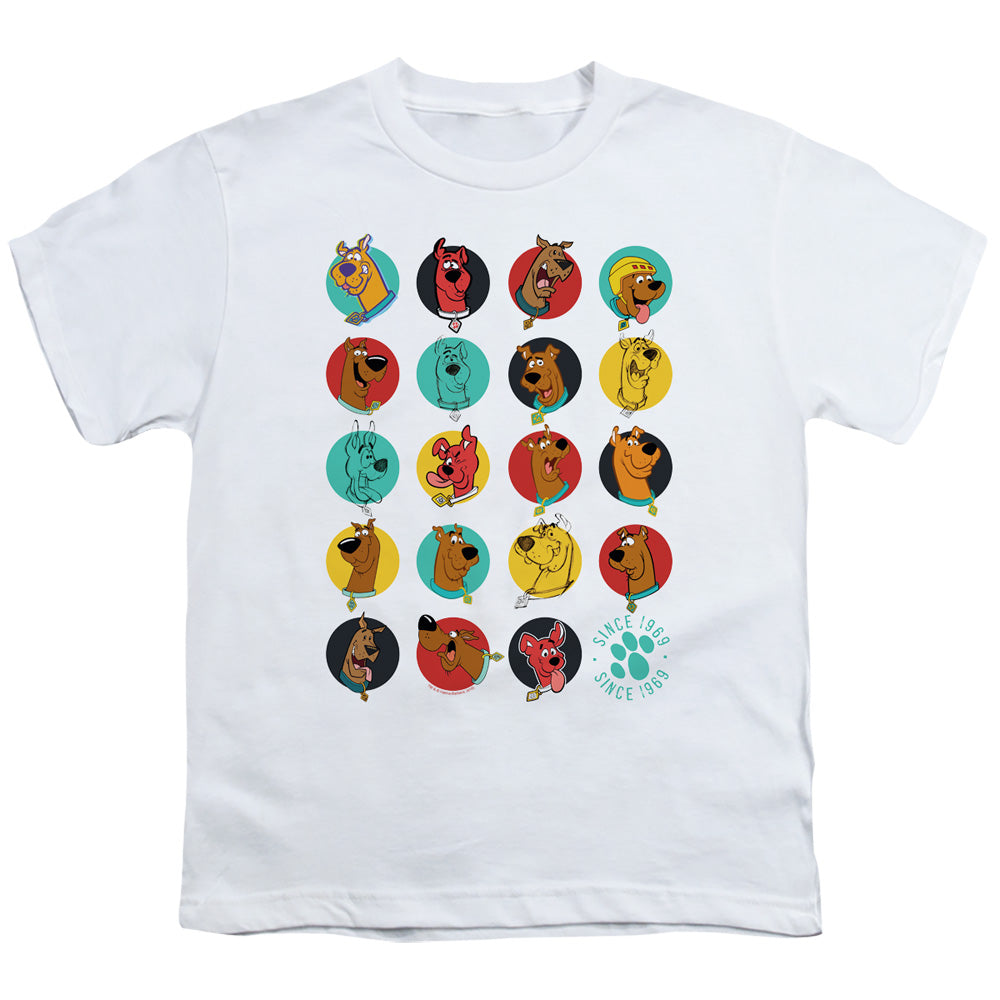 Scooby Doo Zoinks Repeat Kids Youth T Shirt White Officially Licensed