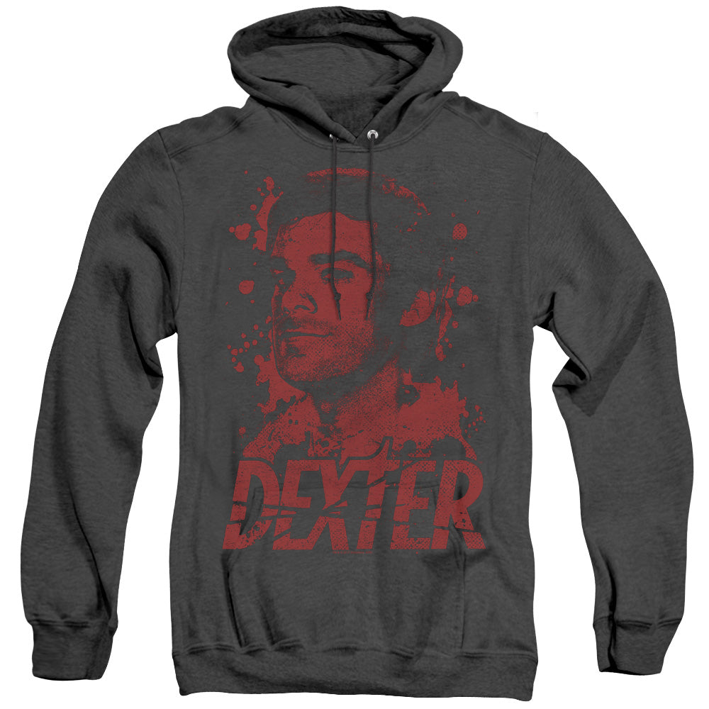 Dexter Born In Blood Mens Heather Hoodie Black Officially Licensed