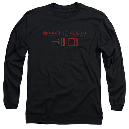 Superman Kneel Before Zod Mens Long Sleeve Shirt Black Officially Licensed