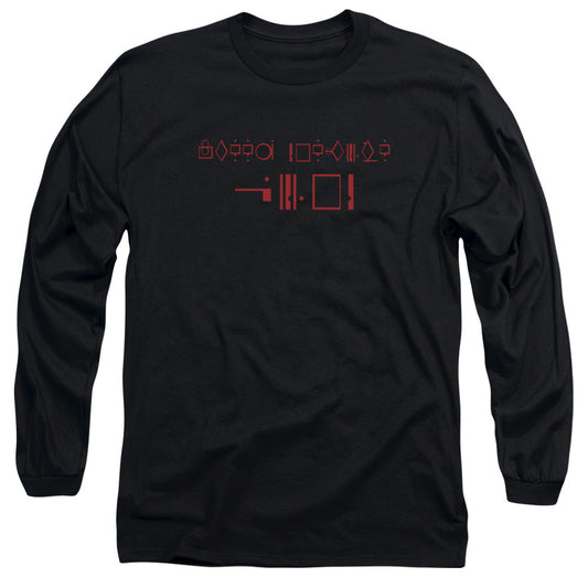 Superman Kneel Before Zod Mens Long Sleeve Shirt Black Officially Licensed