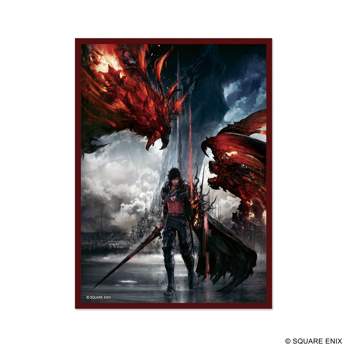 Final Fantasy: 100ct Official Sleeves - Clive
