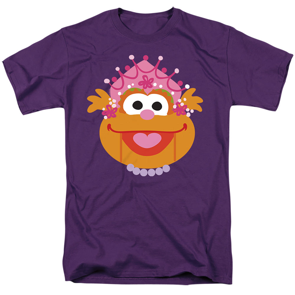 Sesame Street Christmas Nutcracker Zoey Mens T Shirt Royal Blue Officially Licensed