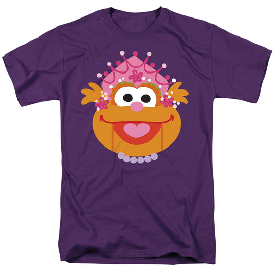 Sesame Street Christmas Nutcracker Zoey Mens T Shirt Purple Officially Licensed