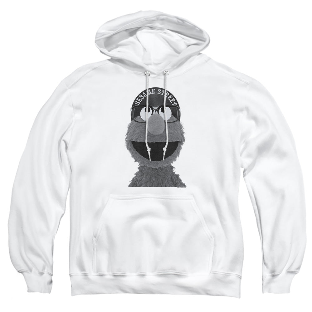 Sesame Street Elmo Lee Mens Hoodie White Officially Licensed