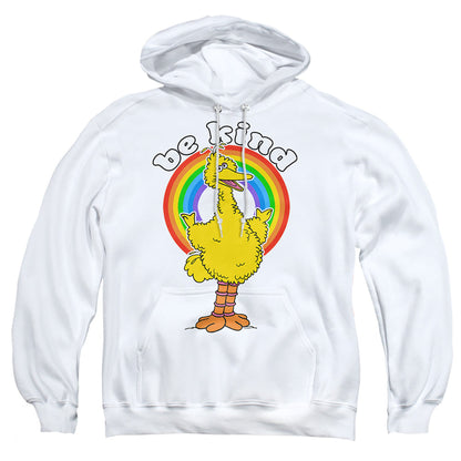 Sesame Street Be Kind Mens Hoodie White Officially Licensed