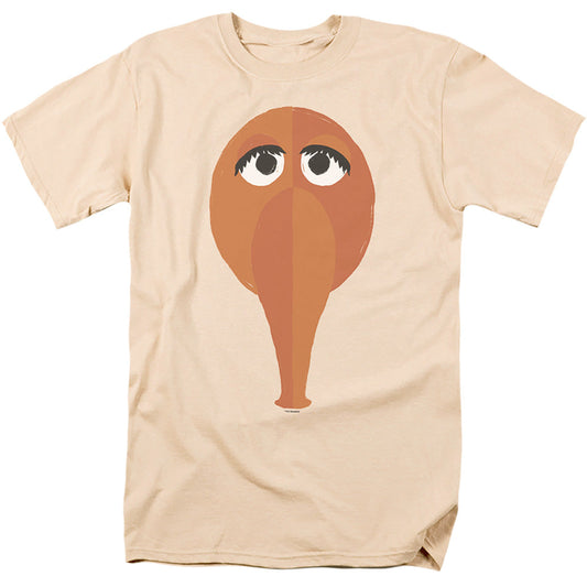 Sesame Street The Snuffy Smirk Mens T Shirt Athletic Heather Officially Licensed