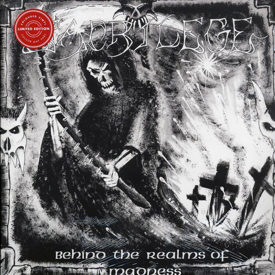 Sacrilege - Behind the Realms of Madness [2022 Limited Reissue Remastered White/Black Splatter] [New Double Vinyl Record LP]