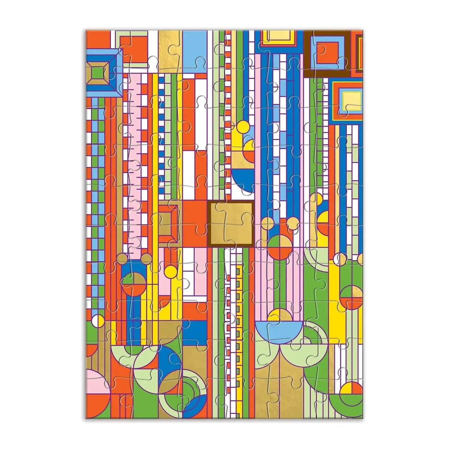 Saguaro Forms & Cactus Flowers Greeting Card 60 Piece Jigsaw Puzzle Galison