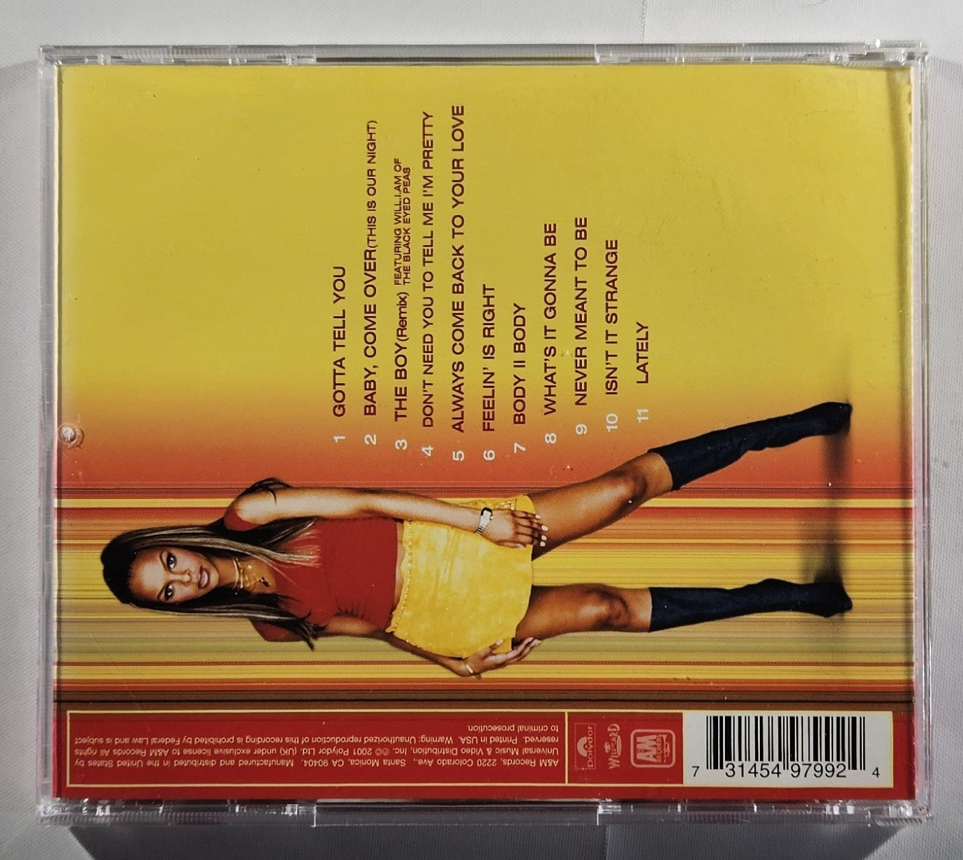 Samantha Mumba - Gotta Tell You [2001 Reissue] [Used CD]