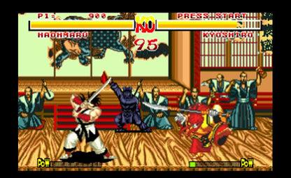 Samurai Shodown Sega Genesis Mega Drive Video Game Cartridge 1994