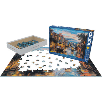 San Francisco Cable Car Heaven 1000 Piece Jigsaw Puzzle Eurographics