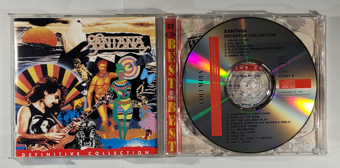 Santana - Definitive Collection [1995 Compilation] [Used Double CD]