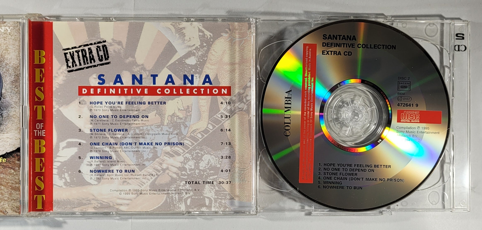 Santana - Definitive Collection [1995 Compilation] [Used Double CD]