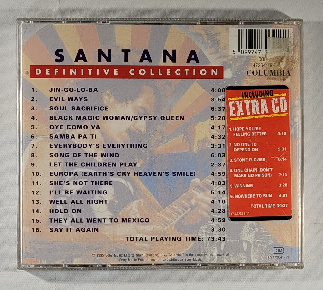 Santana - Definitive Collection [1995 Compilation] [Used Double CD]