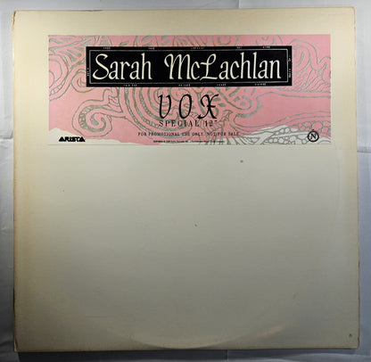 Sarah McLachlan - Vox [1989 Promo] [Used Vinyl Record 12" Single]