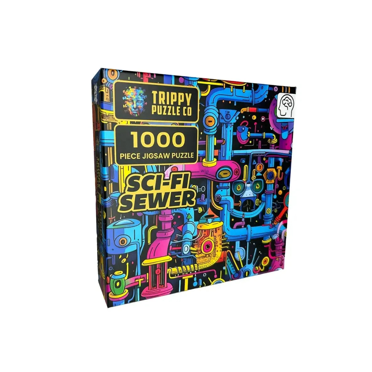 Sci-Fi Sewer 1000 Piece Jigsaw Puzzle Trippy