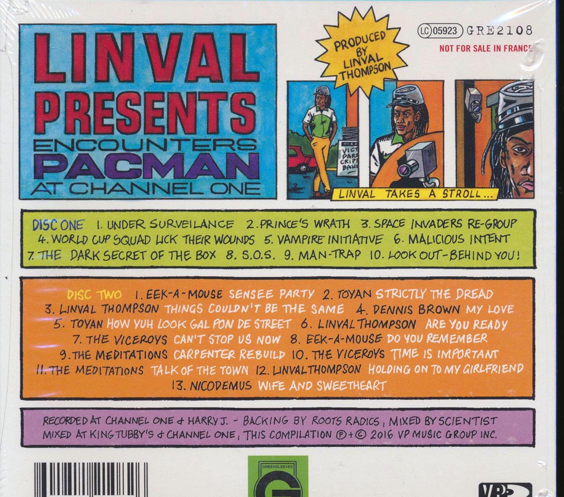 Scientist - Linval Presents Encounters Pac-Man [2016 Remastered] [New Double CD]