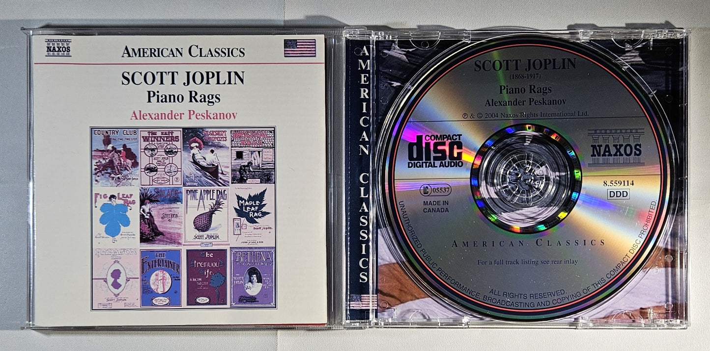 Scott Joplin, Alexander Peskanov - Piano Rags [2004 Used CD]